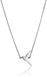 Emily Westwood Elegante collana in acciaio con colomba WN1005S