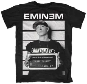 Eminem Maglietta Unisex Arrest Black L