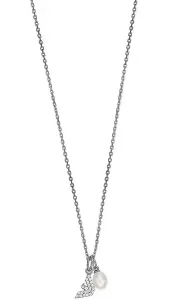 Emporio Armani Elegante collana in argento con zirconi EG3574040