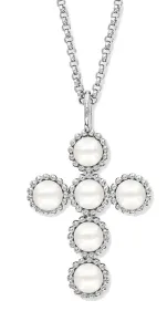 Engelsrufer Affascinante collana in argento con croce di perle ERN-GLORY-CROSS (catena, pendente)