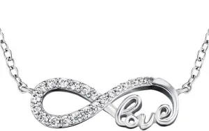 Engelsrufer Collana in argento Infinity con zirconi ERN-LILINF-LOVE