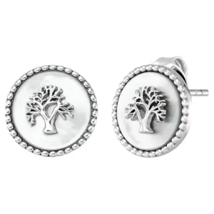 Engelsrufer Orecchini in argento con perla Albero della Vita ERE-LILTREE-PE