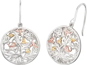 Engelsrufer Orecchini tricolore in argento Albero della Vita ERE-TREE-TRICO