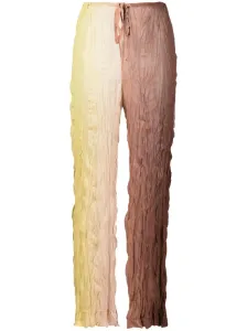 ERIKA CAVALLINI - Pantalone Carmen In Creponne Stropicciato #1696536