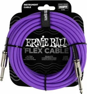 Ernie Ball Flex Instrument Cable Straight/Straight Viola 6 m Dritto - Dritto