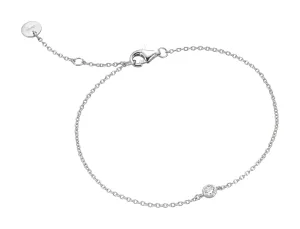 Esprit Braccialetto in argento con scintillante zircone ESBR01621117