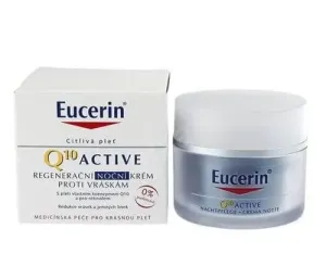 Eucerin Crema da notte rigenerante antirughe per tutti i tipi di pelle sensibile Q10 Active 50 ml