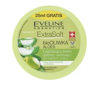 Eveline Extra Soft BioOLIVE Aloe Moisturising Face and Body Cream emulsione idratante 175 ml