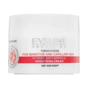 Eveline French Rose Hialuron Smoothing Face Cream crema idratante per tutti i tipi di pelle 50 ml