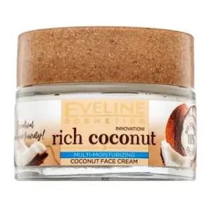 Eveline Rich Coconut Multi-Moisturizing Coconut Face Cream crema nutriente per tutti i tipi di pelle 50 ml