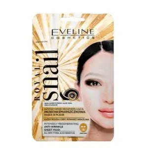 Eveline Royal Snail Intensely Regenerating Anti-Wrinkle Sheet Mask crema nutriente per tutti i tipi di pelle