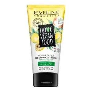 Eveline I Love Vegan Food Refreshing and revitalizing Face Wash Gel gel detergente per tutti i tipi di pelle 150 ml
