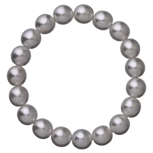 Evolution Group Bracciale di perle elegante 56010.3 grey