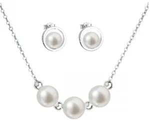 Evolution Group Parure di gioielli in argento con perle Pavo 22017.1, 21041.1 (collana, bracciale, orecchini) scontata
