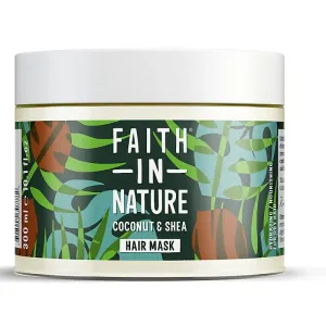 Faith in Nature Maschera nutriente per capelli secchi Cocco e burro di karitè (Hair Mask) 300 ml