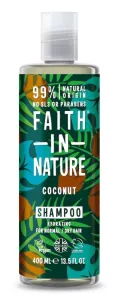Faith in Nature Shampoo naturale idratante per capelli normali e secchi Kokos (Hydrating Shampoo) 400 ml