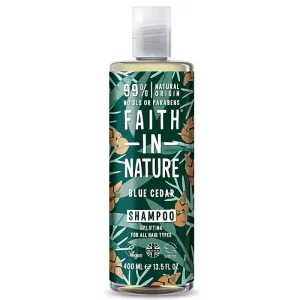 Faith in Nature Shampoo naturale per uomo Cedro blu (Shampoo) 400 ml
