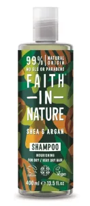 Faith in Nature Shampoo nutriente per capelli secchi e molto secchi Argan e burro di karité (Nourishing Shampoo) 400 ml