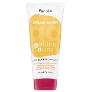 Fanola Color Mask maschera nutriente con pigmenti colorati per il recupero del colore Golden Aura 200 ml