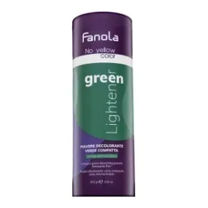 Fanola No Yellow Color Compact Green Bleaching Powder cipria per schiarire i capelli 450 g