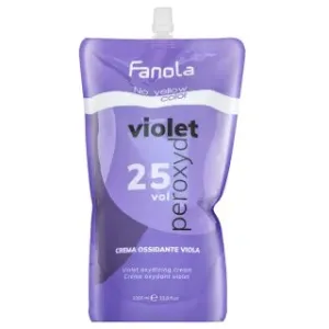 Fanola No Yellow Color Violet Peroxyde emulsione di sviluppo per neutralizzare i toni gialli 7% 25 Vol. 1000 ml