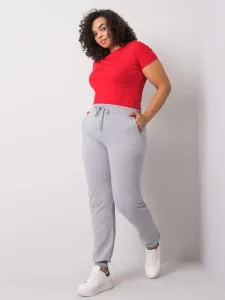 Grey Women's Oversized Sweatpants melange