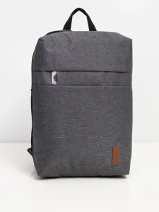 Grey laptop backpack #1274891