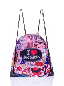 Pink DISNEY Doodolls backpack bag