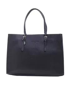 Black city bag with handles