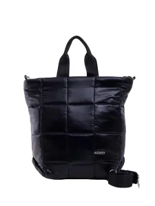 Black soft quilted bag