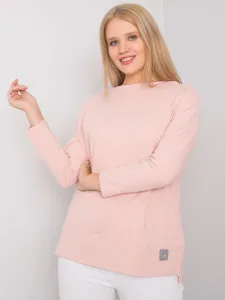 Dusty pink blouse in basic size