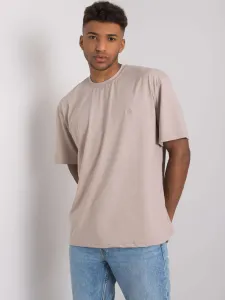 Men's men's T-shirt LIWALI beige #1280226