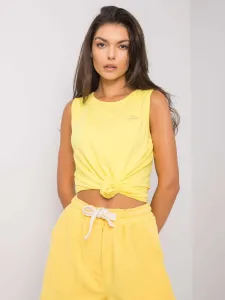 Yellow sports top from Latrisha FOR FITNESS #1237402