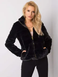Women's Fur Jacket Sublevel Kirah - black