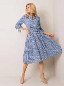 Blue striped dress #1246492