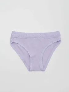 Women's purple cotton panties