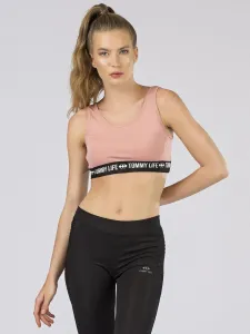 Women's sports top TOMMY LIFE powder pink #1245198