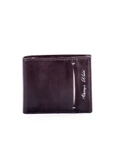 Black men's wallet with hole