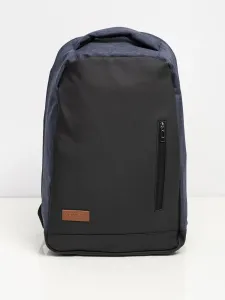 Dark blue laptop backpack #1226526