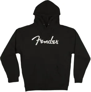 Fender Felpa con cappuccio Logo Black S