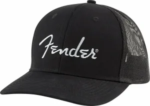 Fender Cappellino Silver Logo Black