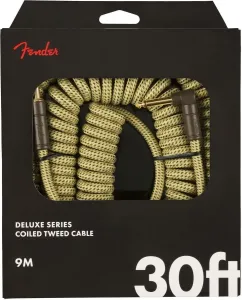 Fender Deluxe Coil Giallo 9 m Dritto - Angolo