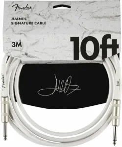 Fender Juanes 10' Instrument Cable Bianco 3 m Dritto - Dritto