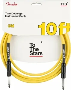 Fender Tom DeLonge 10' To The Stars Instrument Cable Giallo 3 m Dritto - Dritto
