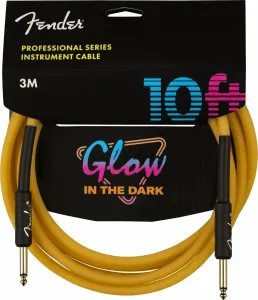 Fender Professional Glow in the Dark Arancione 3 m Dritto - Dritto