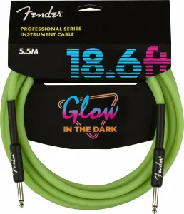 Fender Professional Glow in the Dark Verde 5,5 m Dritto - Dritto