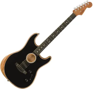 Fender American Acoustasonic Stratocaster Nero #26858