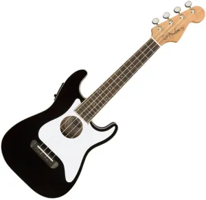 Fender Fullerton Stratocaster Ukulele da Concerto Nero