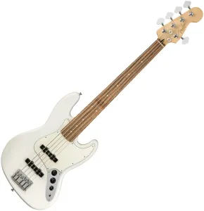 Fender Player Series Jazz Bass V PF Polar White #16321