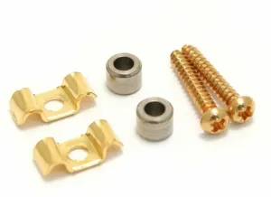 Fender Vintage-Style Stratocaster String Guides Oro